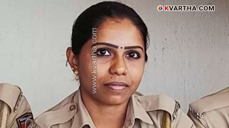 Divyashree, policewoman in Kerala