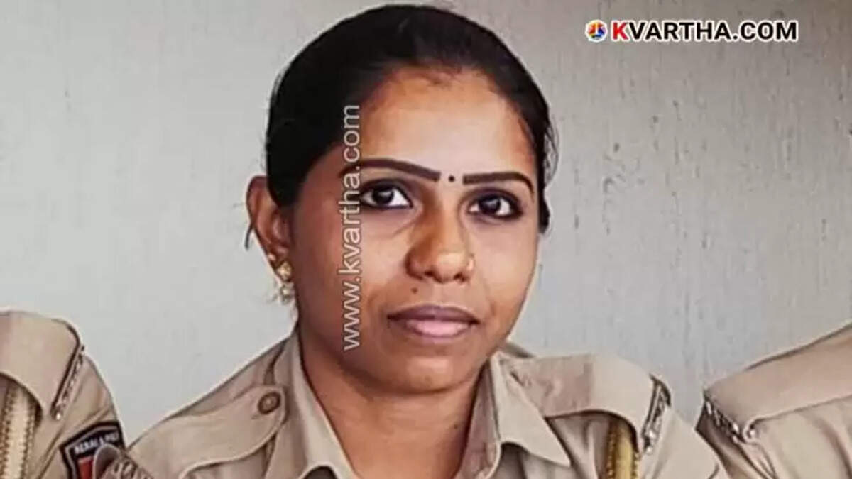 Divyashree, policewoman in Kerala