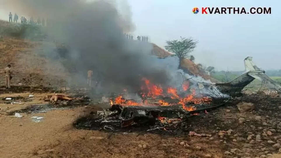Private Jet Crashes in Baramati