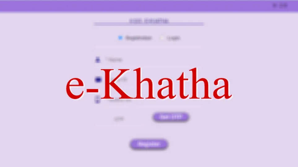 karnataka makes e-khata mandatory for property transactions