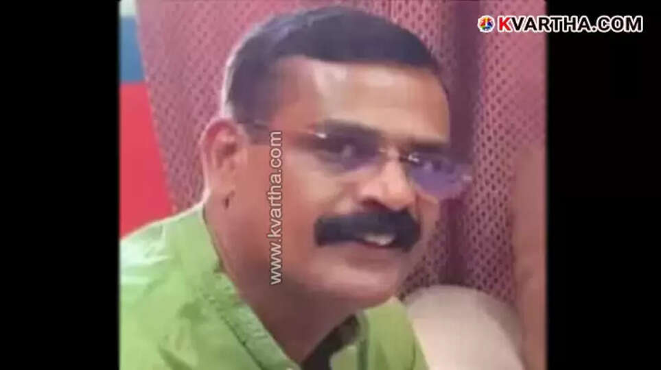 Photo of Muraleedharan, a middle-aged man from Kannur who died in a road accident in UAE.