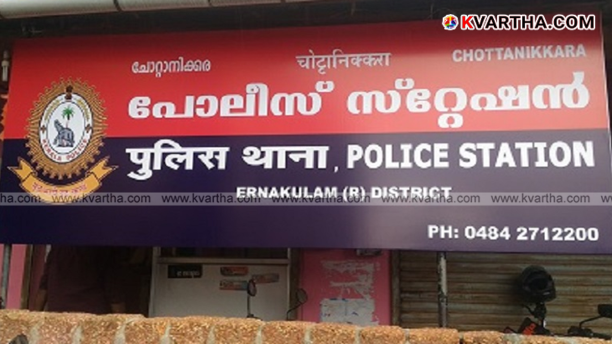 Police car at Chottanikkara incident location