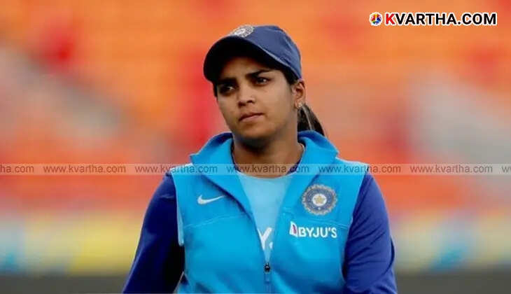  Indian women's cricketer Veda Krishnamurthy.