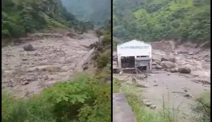himachal pradesh cloudburst devastation village washed away