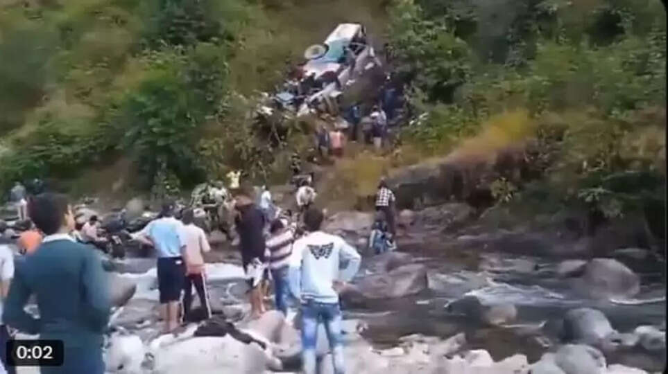 At Least 28 Died As Bus Falls In Gorge In Uttarakhand's Almora District