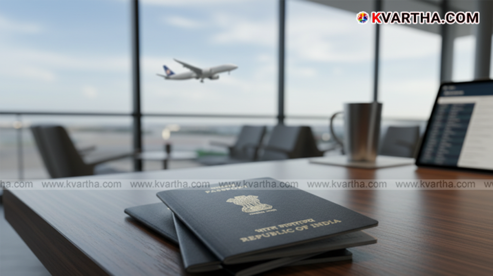 A passport on top of a Dubai visa application form.