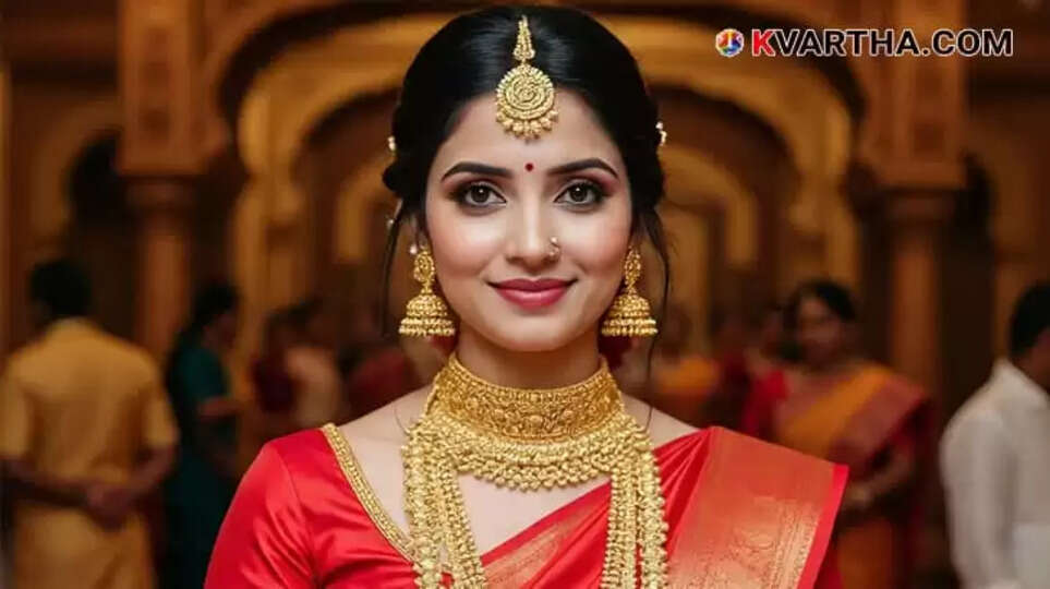Bride Representing Kerala Gold Price October 24 Afternoon
