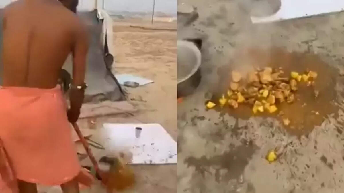 Attack on family for cooking chicken at Kumbh Mela