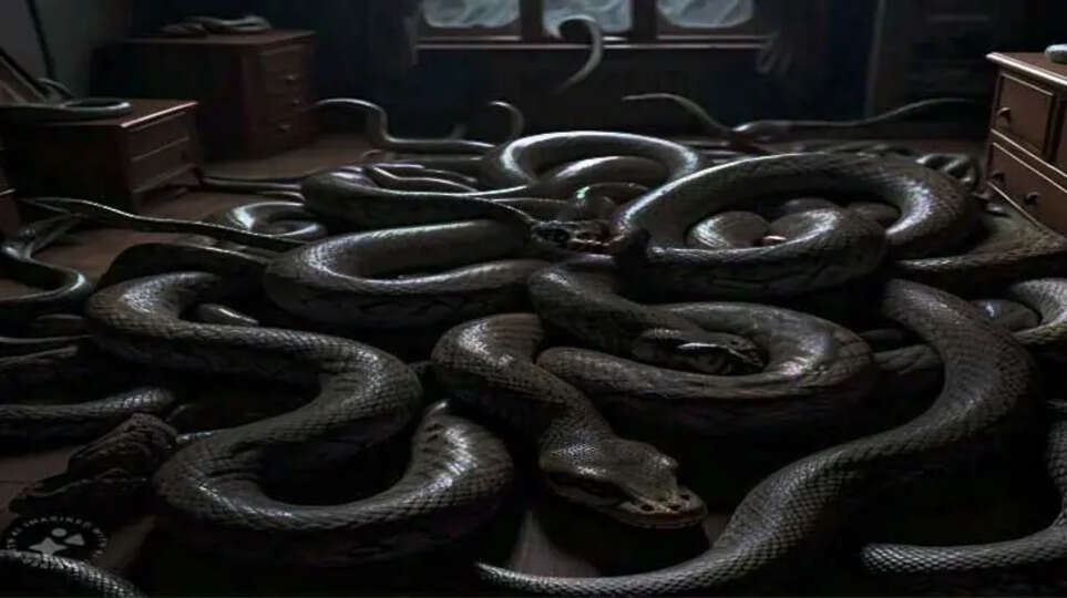 Venomous snakes infestation in South Carolina home
