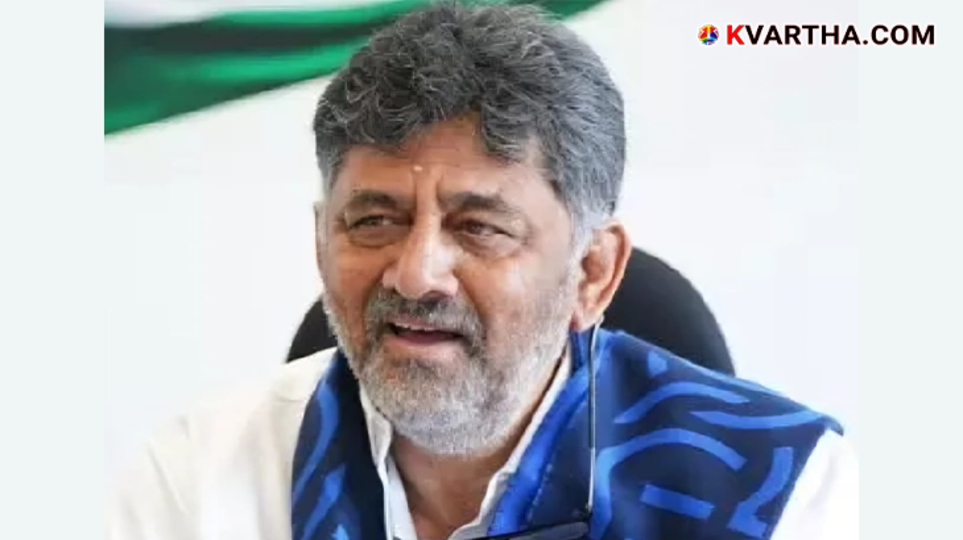 DK Shivakumar instructing officials about the Bigg Boss studio