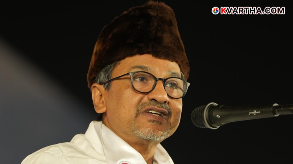 IUML State President Panakkad Sadiqali Shihab Thangal, target of a defamation and blackmail attempt in March 2026.