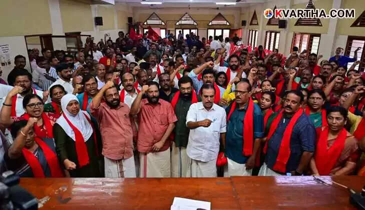 LDF candidates list announcement for Thiruvananthapuram Corporation.