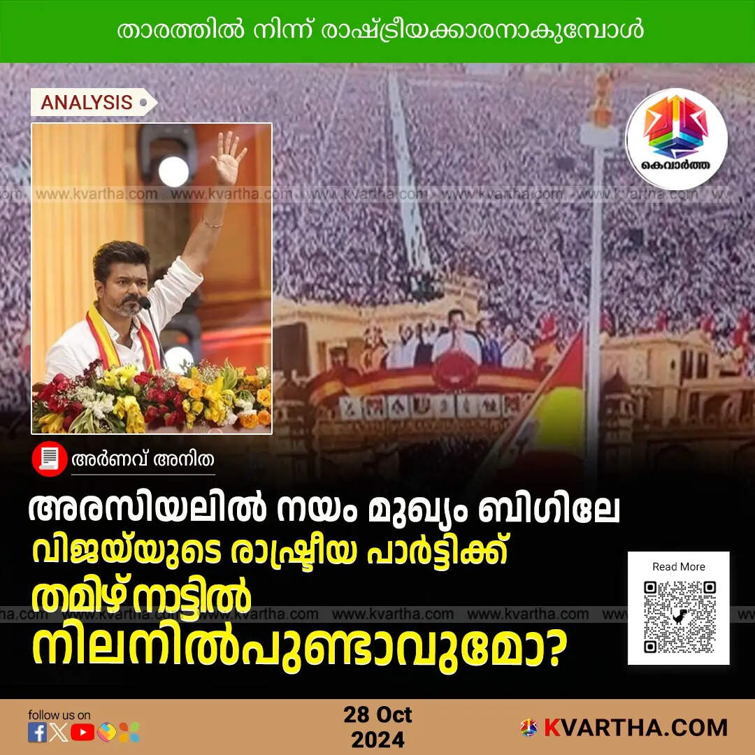 Vijay's Political Debut: A Critical Analysis