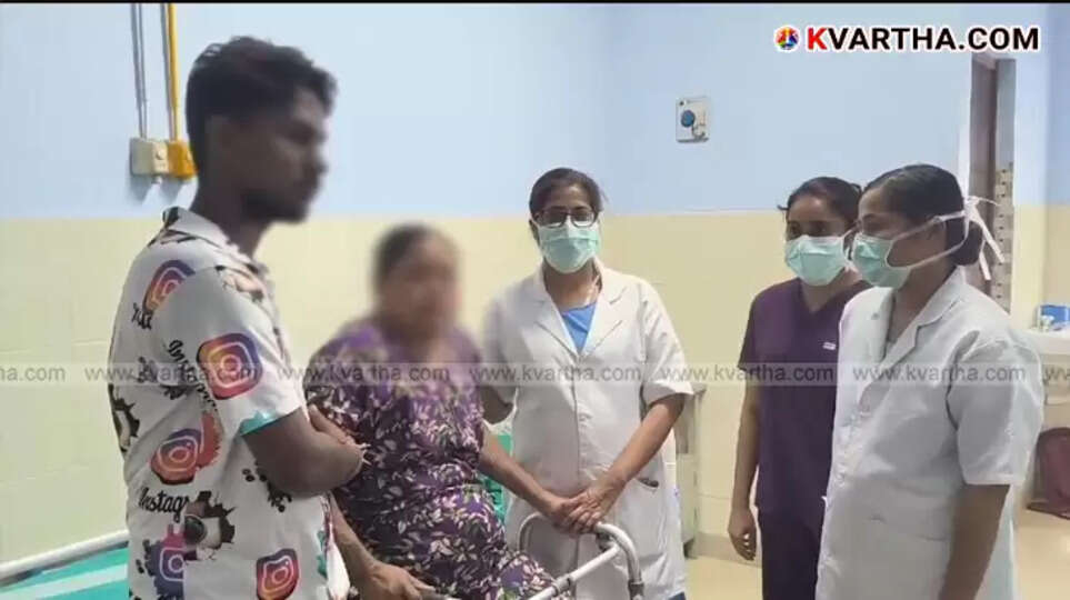 Girija, who had been suffering for years, underwent surgery at Kannur Government Medical College.