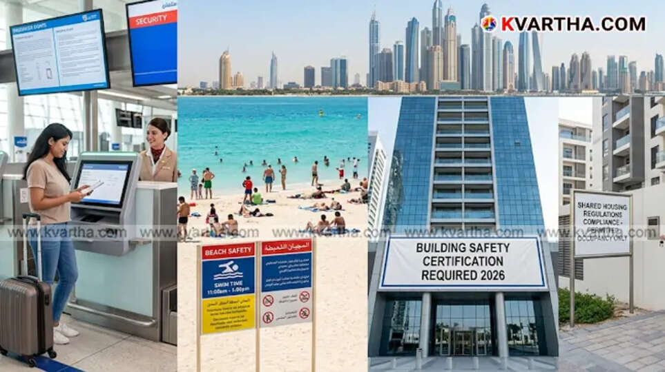 Conceptual image representing the skyline of Dubai with legal scales indicating new laws.