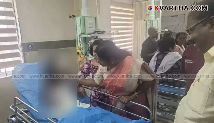 School Bus Overturns on Uphill Slope in Thiruvananthapuram; 24 Including Driver and Students Injured