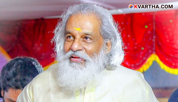 K J Yesudas, a renowned Indian playback singer.