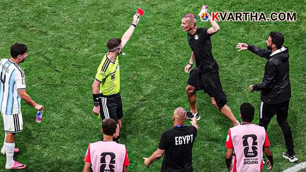 Action from the 2026 World Cup match between Argentina and Egypt