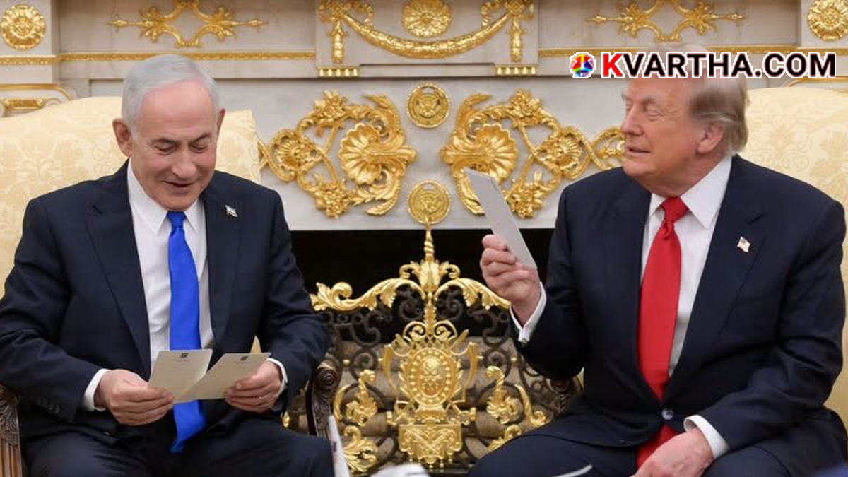  Israeli Prime Minister Benjamin Netanyahu and US President Donald Trump