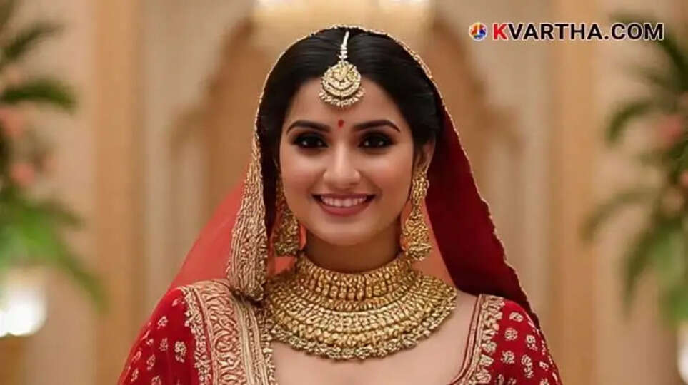 Bride Representing Kerala Gold Price April 09 