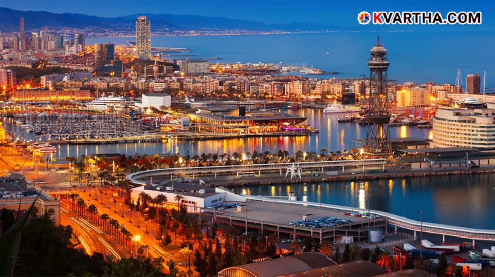A beautiful street view in Spain, representing the opportunity for Indians.