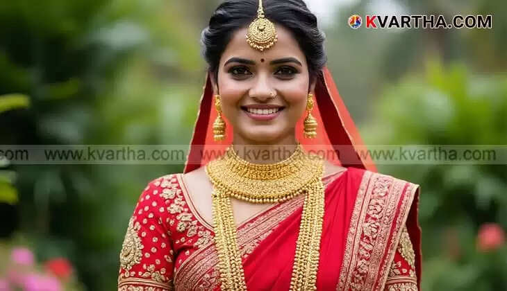 Bride Representing Kerala Gold Price July 09