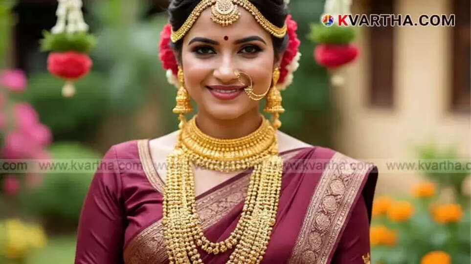 Bride Representing Kerala Gold Price July 18 