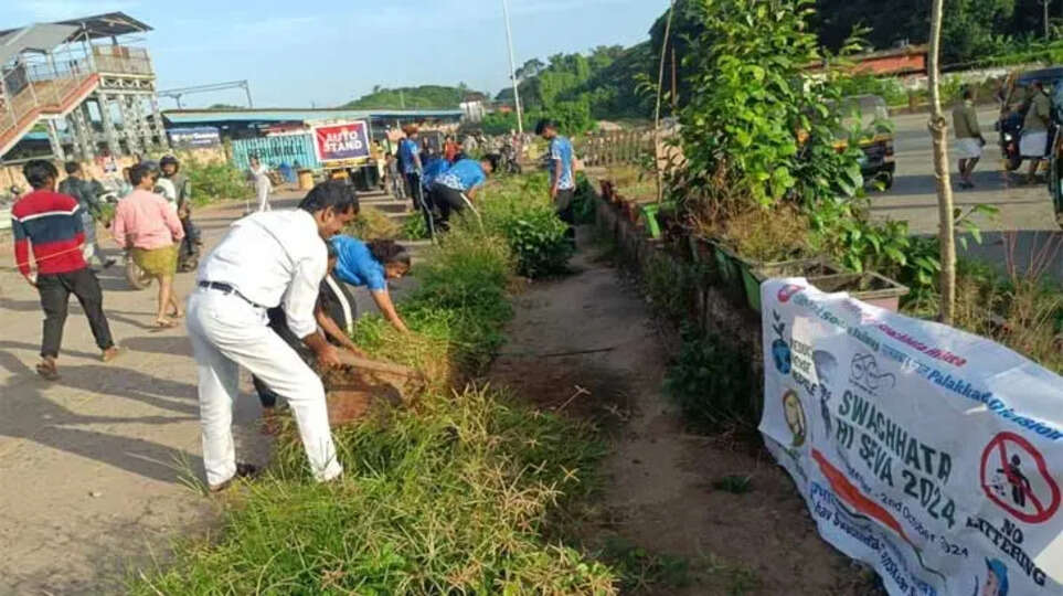 Palakkad Railway Division Shines in Swachh Bharat Mission