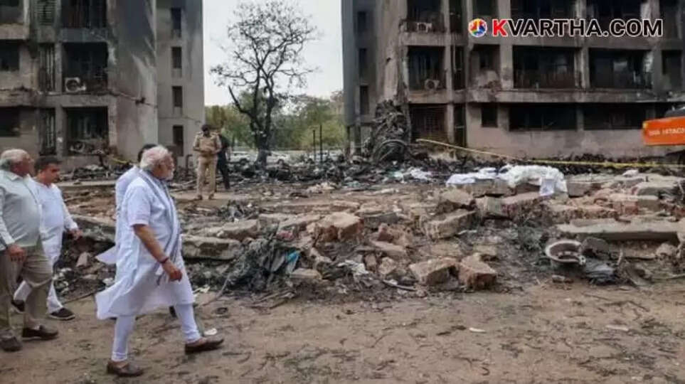 Ahmedabad Plane Crash: Prime Minister Visits Accident Site