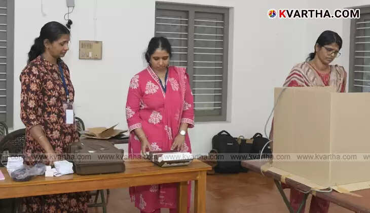 Security personnel and webcasting equipment for Kannur election