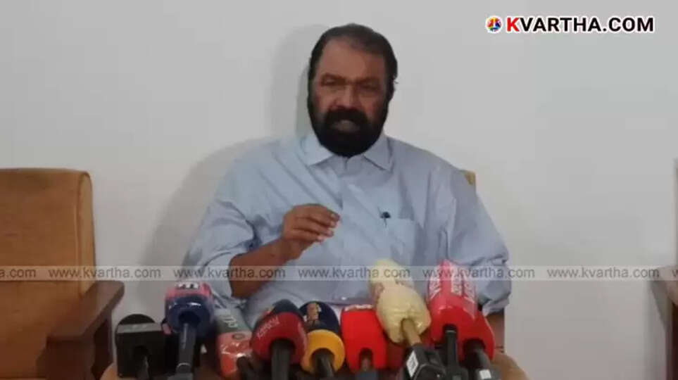 Kerala Education Minister V Sivankutty speaking to media in Kannur.