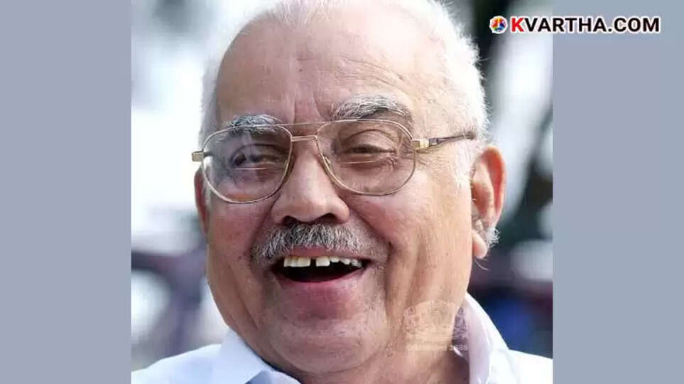 Portrait of former Kerala Chief Minister E.K. Nayanar.