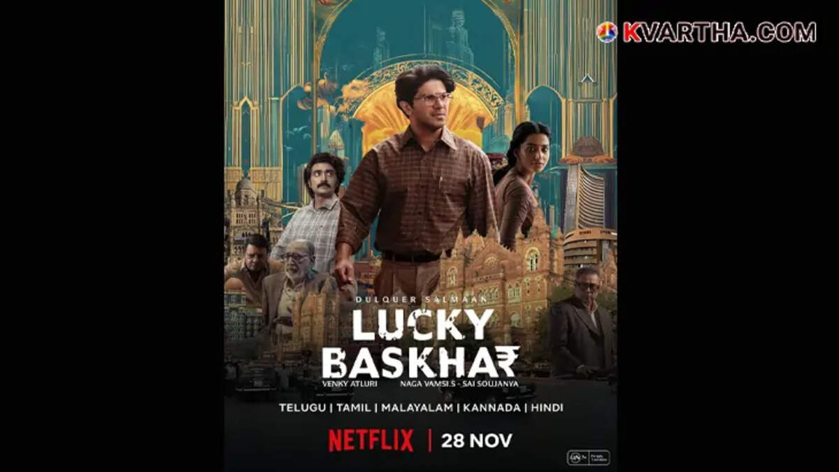 Dulquer Salmaan in Lucky Bhaskar