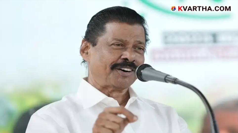 CPM State Secretary MV Govindan addressing a press conference in Kerala