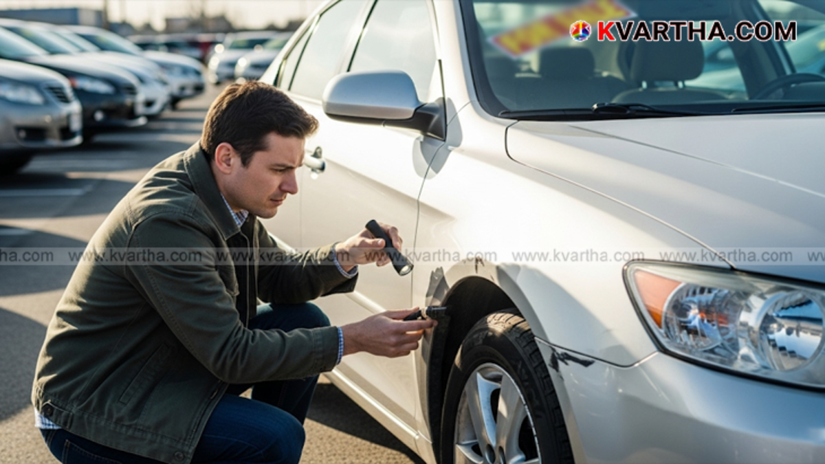 Used vehicle inspection guide checklist in Malayalam