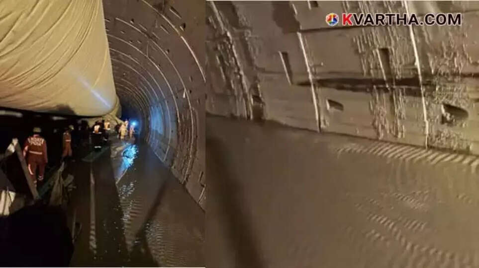 SLBC Tunnel mishap: Indian Navy team to join rescue operations