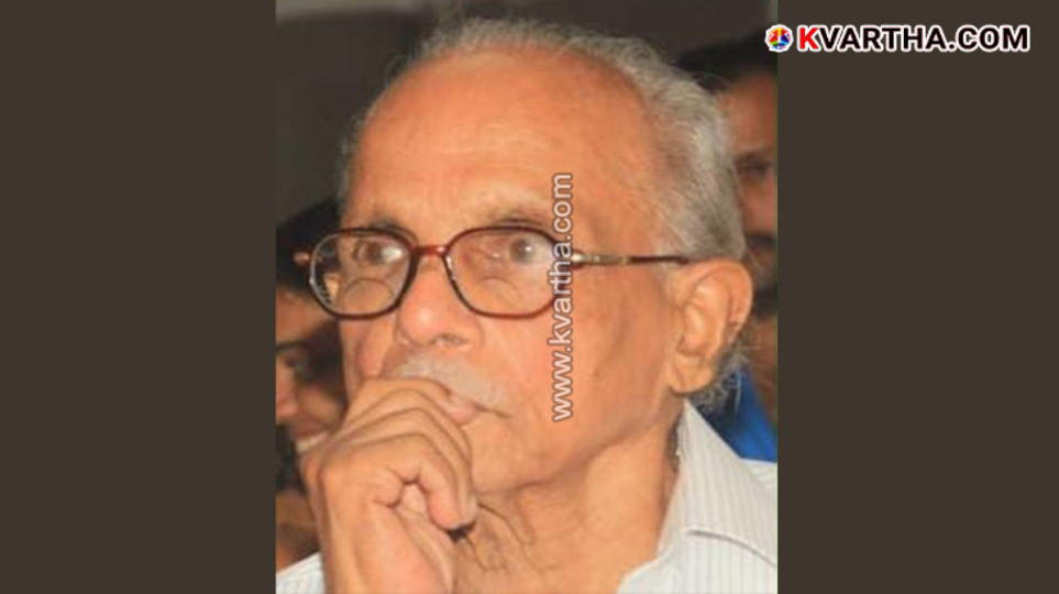 Malayalam writer M Raghavan photo