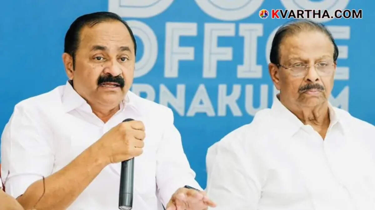 KPCC leadership change discussion with K. Sudhakaran.