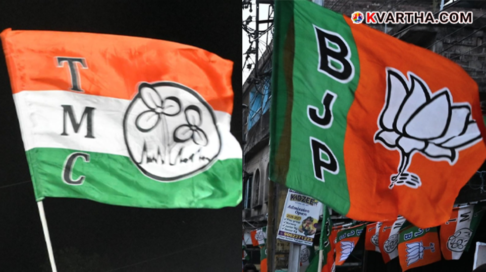 A symbolic scene indicating the influence of I-Pak and BJP IT Cell in the Bengal elections.