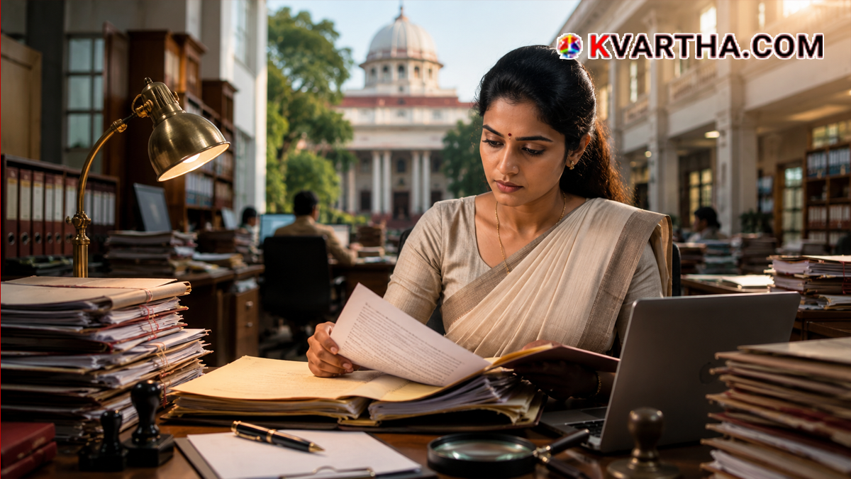  Representational image of Kerala Secretariat and bureaucratic controversies