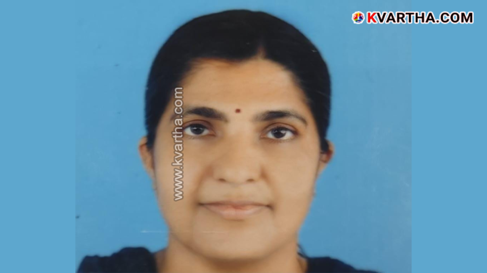 Portrait photo of Sajima Karayi who passed away in an accident in Kuthuparamba