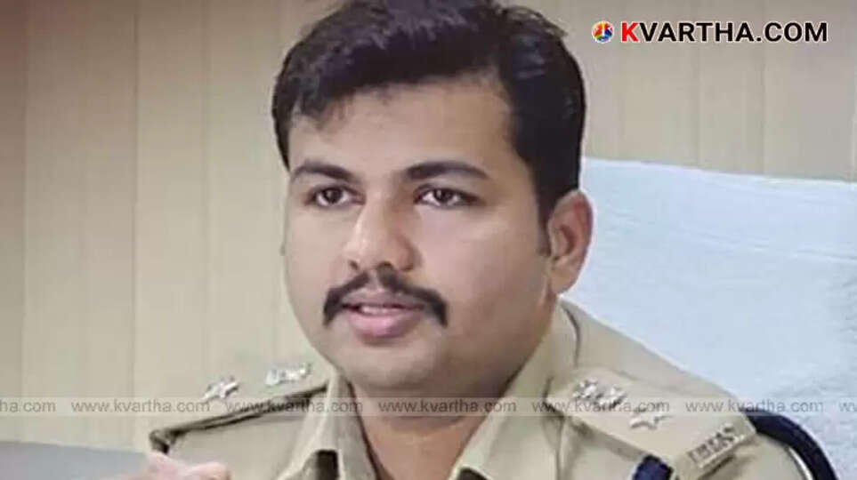 Kannur City Police Commissioner P. Nidhin Raj addressing media on Rasina's death case.