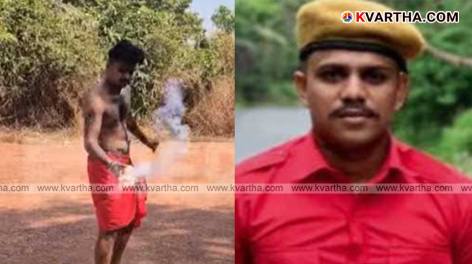 Pinarayi explosion site and injured person visuals