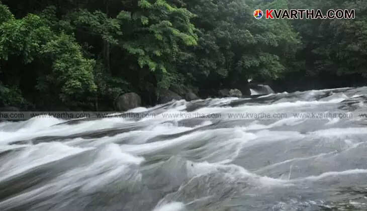 Image Of AdyanPara Waterfalls Nilambur