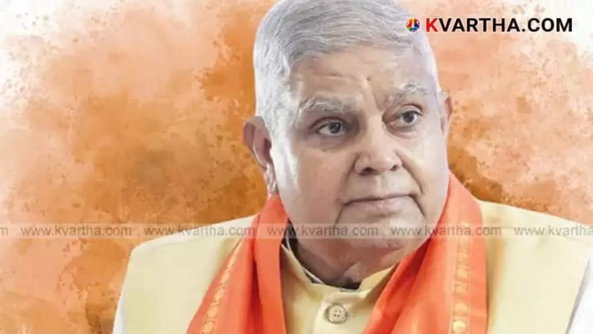 Vice President Jagdeep Dhankhar Resigns Citing Health Reasons