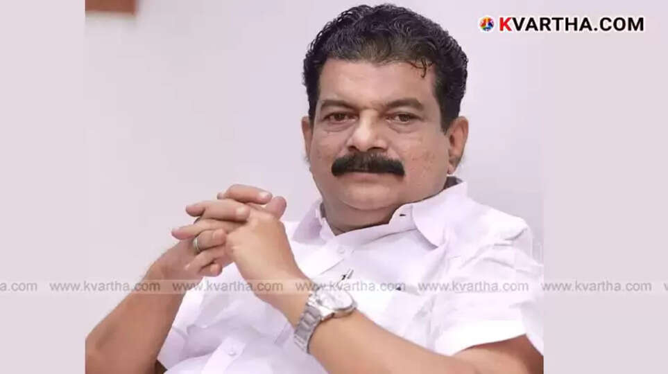 P.V. Anwar campaigning for Trinamool Congress in Nilambur elections. 