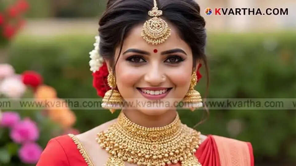 Bride representing Kerala Gold Price March 16 