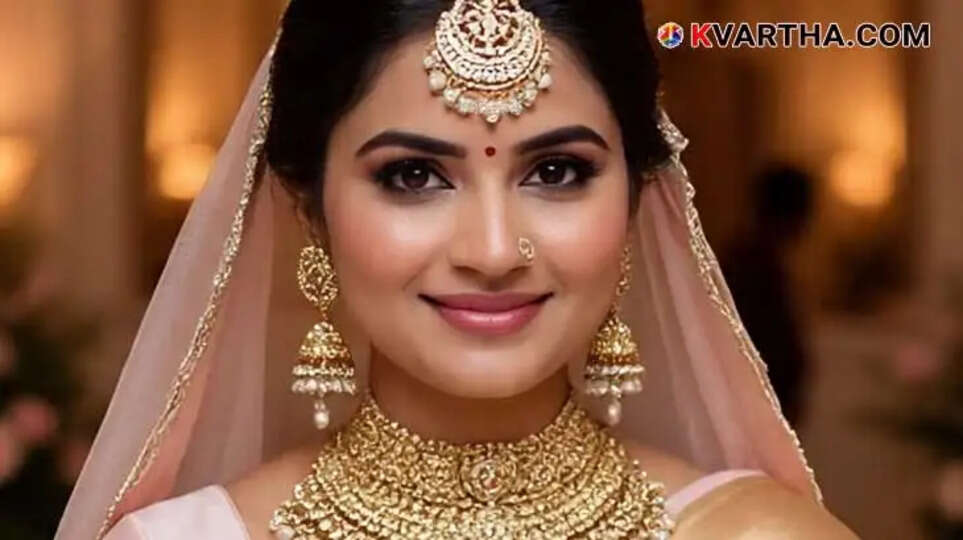 Bride Representing Kerala Gold Price April 17 