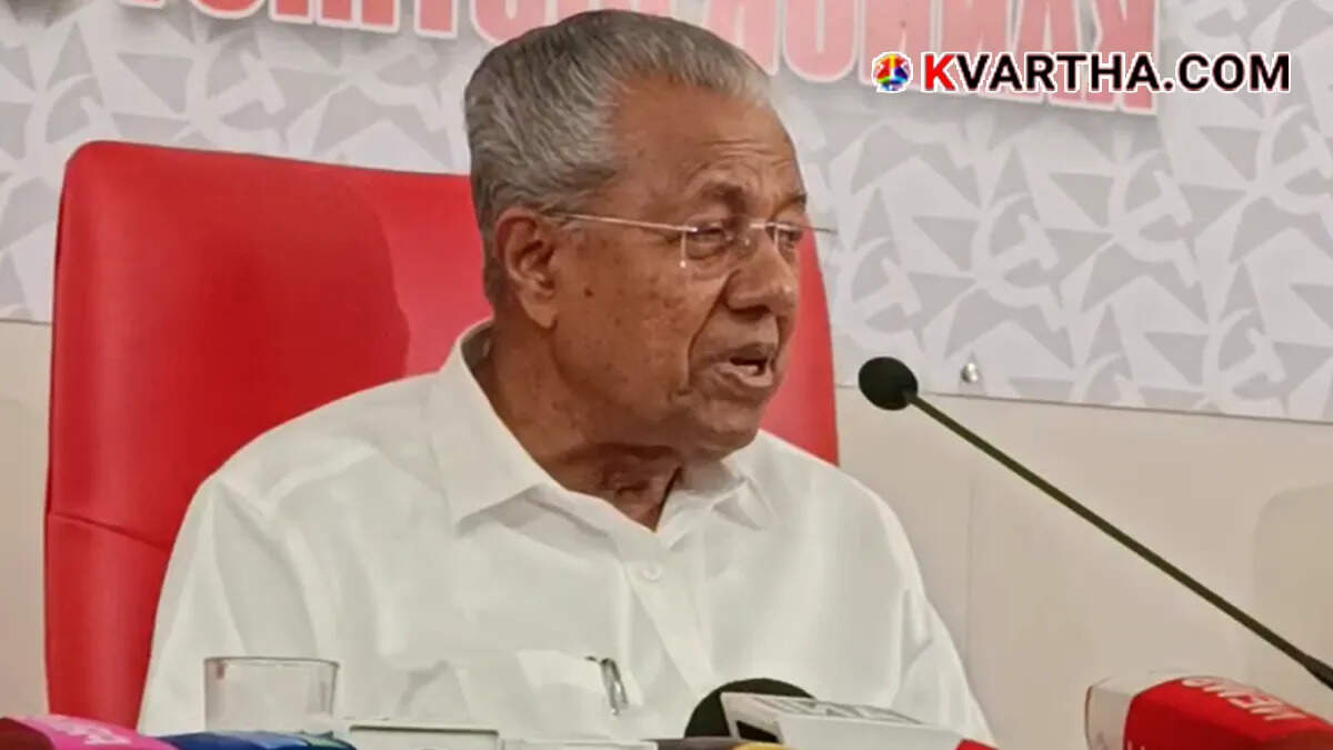 Opposition Leader Pinarayi Vijayan