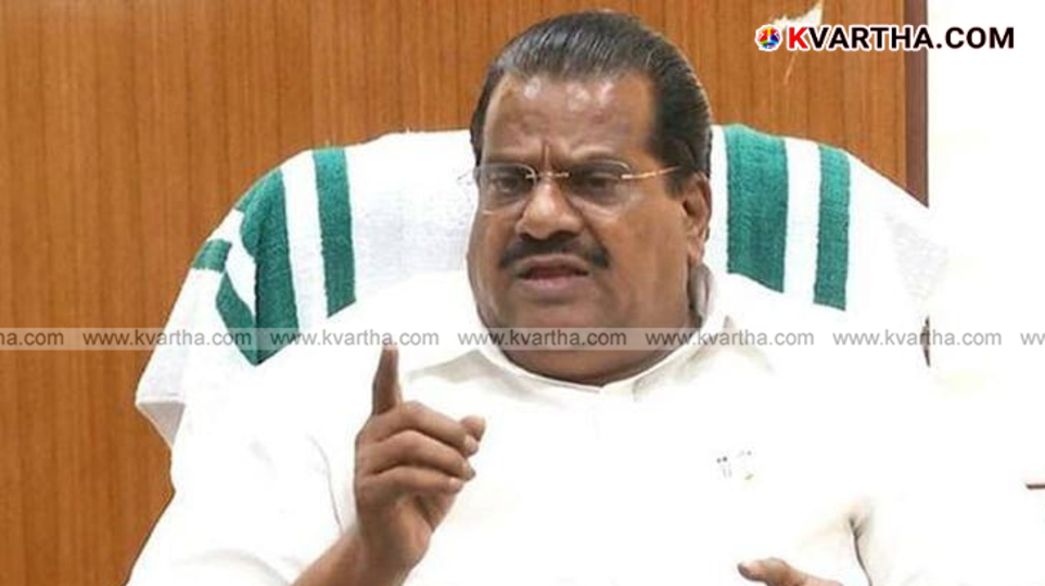 EP Jayarajan speaking to media